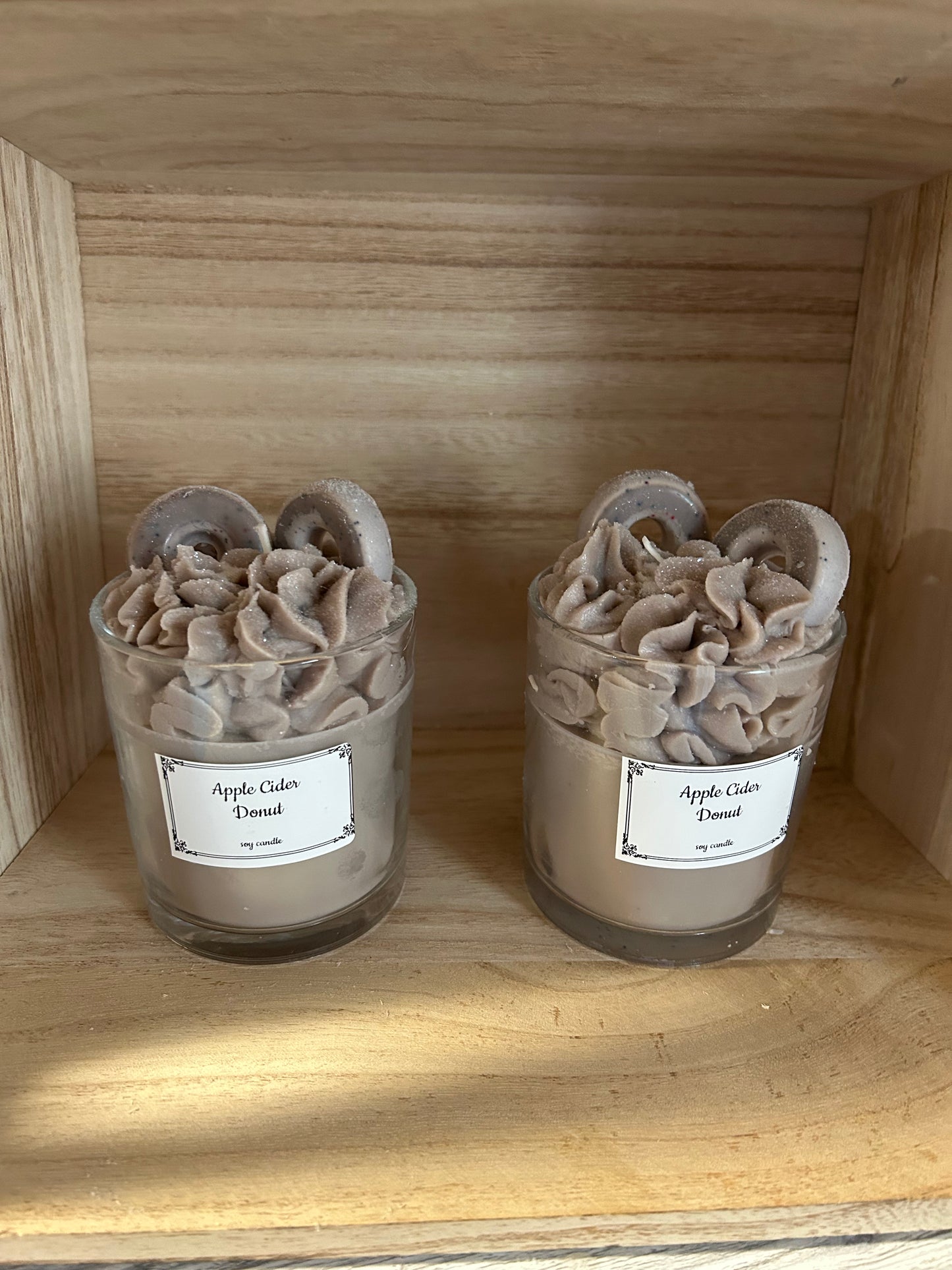 Apple Cider Doughnut candle