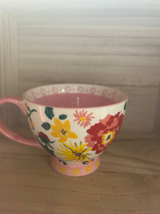Lemon Drop Lavender soy wax candle